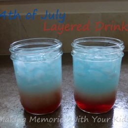 4th of July Layered Drinks