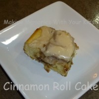 cinnamon roll cake