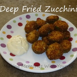Deep Fried Zucchini