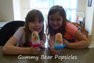 gummy bear popsicles