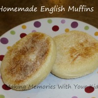 homemade english muffins