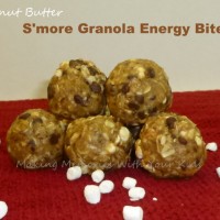 Peanut Butter S'more Granola Energy Bites