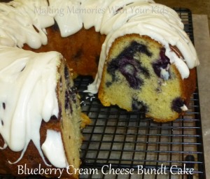 blueberry cream cheese bundt cake