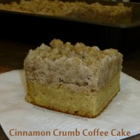 cinnamon crumb coffee cake