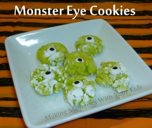 monster eye cookies