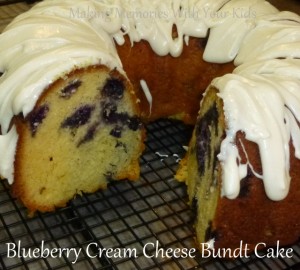 blueberry cream cheese bundt cake