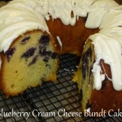 blueberry cream cheese bundt cake