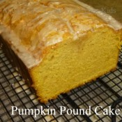 pumpkin pound cake