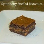 symphony chocolate bar stuffed brownies