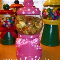 DIY Gumball Machine and Candy Dispenser