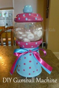 DIY Gumball Machine and Candy Dispenser