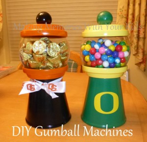 DIY Gumball Machine and Candy Dispenser