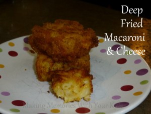 deep fried macaroni and cheese