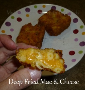 deep fried macaroni and cheese