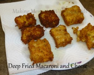 deep fried macaroni and cheese