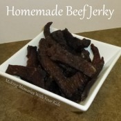 homemade beef jerky