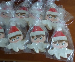 Elf on the Shelf Cookies