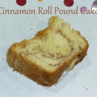 Cinnamon Roll Pound Cake