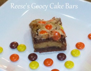 Reese's Gooey Cake Bars