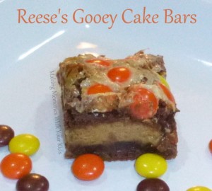 Reese's Gooey Cake Bars