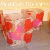 Valentine's Day Votive Craft