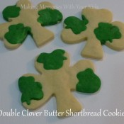 DOuble Clover Butter Shortbread Cookies