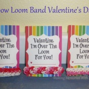 Rainbow Loom Band Valentine's Day Gift Idea