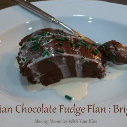 Brigadeirao: Brazilian Chocolate Fudge Flan {Secret Recipe Club}