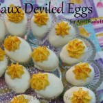 Faux Deviled Eggs for April Fools Day