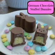 German Chocolate Stuffed Bunnies for Easter