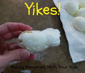 How to Scramble an Egg in the Shell