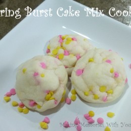 Spring Burst Cake Mix Cookies