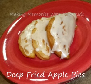 Deep Fried Apple Mini Pies