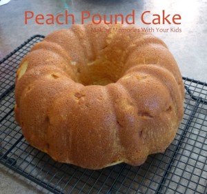 Peach Pound Cake