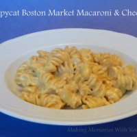 Copycat Boston MArket Macaroni and Cheese