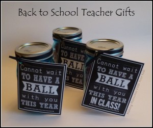 Back to School Teacher Gift with printable