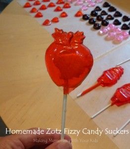 Homemade Zotz Fizzy Candy