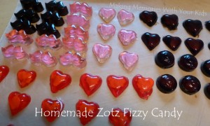 Homemade Zotz Fizzy Candy