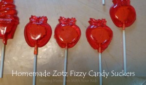 Homemade Zotz Fizzy Candy