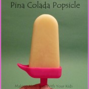 Pina Colada Popsicles with Homemade Coconut Milk