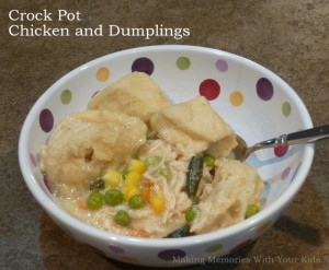 Crock Pot Chicken and Dumplings (Slow Cooker)