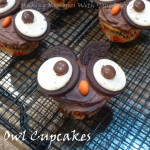 Owl Cupcakes for Halloween