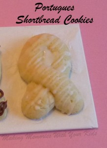 Portuguese Shortbread Cookies