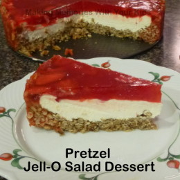 Pretzel Jell-O Salad Dessert {Secret Recipe Club}