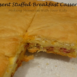 Cresent Stuffed Breakfast Casserole