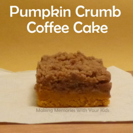 Pumpkin Crumb Coffee Cake
