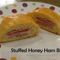 Stuffed Honey Ham Biscuits