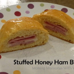 Stuffed Honey Ham Biscuits