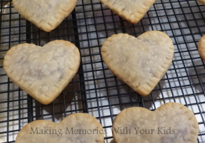 Homemade Raspberry Heart Shaped Pop Tarts for Valentine's Day