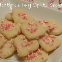 Valentine's Day Spritz Cookies